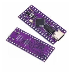 ARDUINO NANO (TYPE C) บอร์ดม่วงมัน LGT8F328P LQFP32 MINIEVB ARDUINO NANO (TYPE C) บอร์ดม่วงมัน LGT8F328P LQFP32 MINIEVB