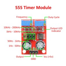IC555 Timer Module