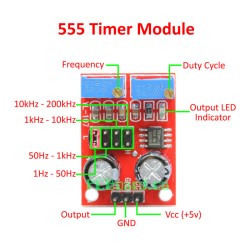 IC555 Timer Module IC555 Timer Module