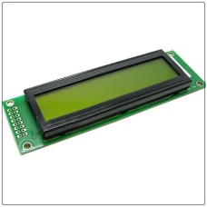 LCD 20x2 LCD2002A yellow-green