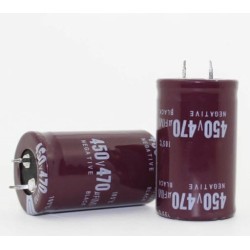 100uF-400V (20X30) (ขาสั้น)