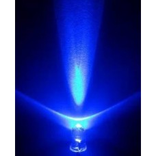 LED BLUE clear 5mm