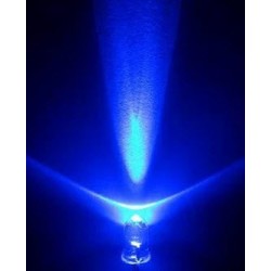 LED BLUE clear 5mm LED BLUE clear 5mm