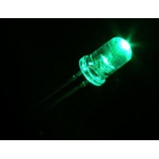 LED GREEN 5mm. (ใส) (OSG3DA5C31A)