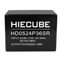 HD0524P36SR HIECUBE AC-DC 5V24V