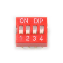 DIP SWITCH 4 POSITION DIP SWITCH 4 POSITION