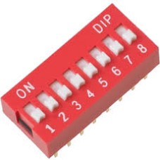 DIP SWITCH 8 POSITION