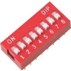 DIP SWITCH 8 POSITION DIP SWITCH 8 POSITION