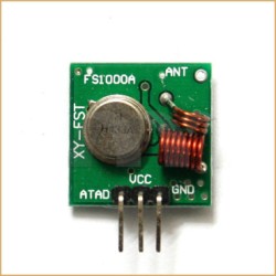 433 MHz RF โมดูลส่งสัญญาณไร้สาย 433 MHz RF โมดูลส่งสัญญาณไร้สาย