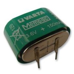 VARTA BATTERY Ni-MH 3.6V 150mAh VARTA BATTERY Ni-MH 3.6V 150mAh